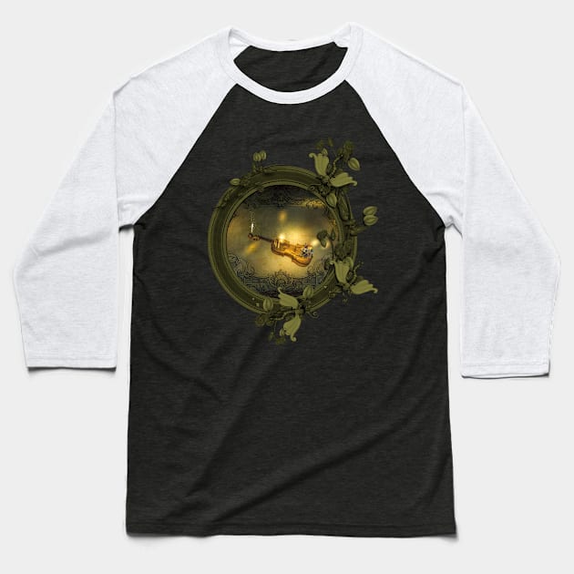 Awesome violin Baseball T-Shirt by Nicky2342